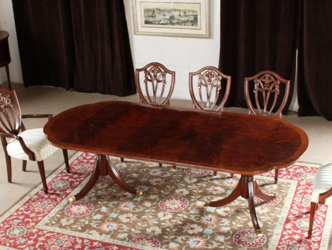 Singleton Place Double Pedestal Dining Table