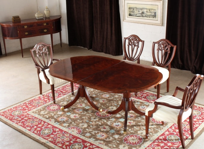 Singleton Place Double Pedestal Dining Table