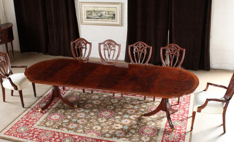 Singleton Place Double Pedestal Dining Table