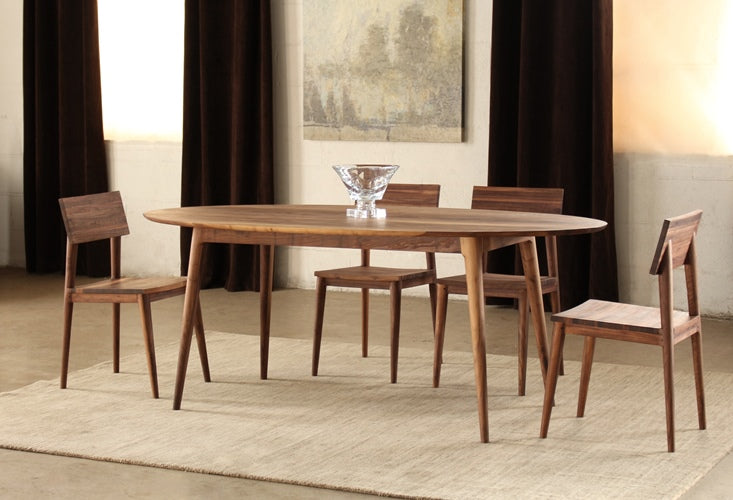 SC124 - Vintage Dining Chair in American Black Walnut  