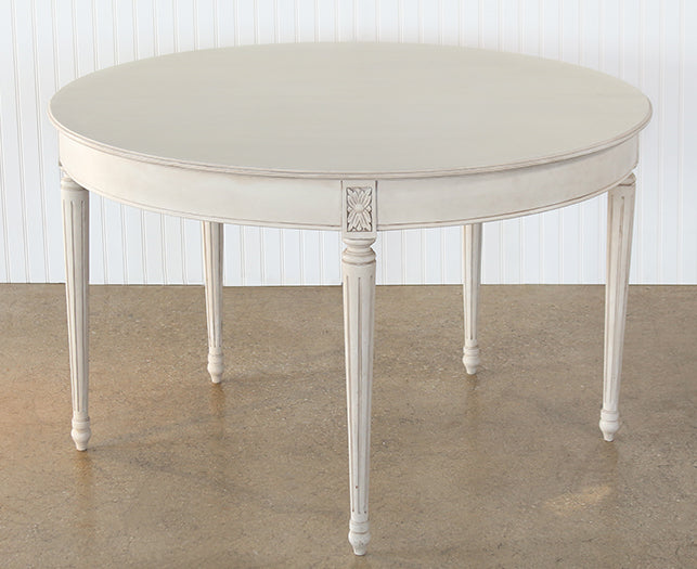 Folding Demi-lune Console Round Table