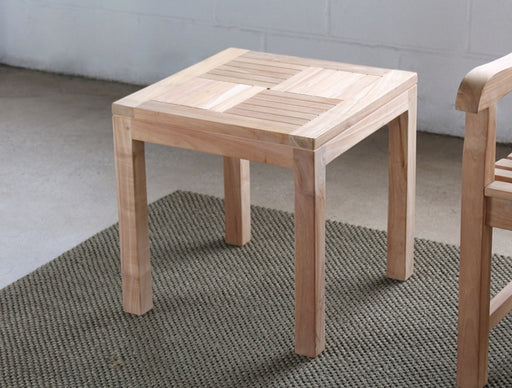 ET373 Natural Teak End Table 