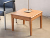 ET376 Square End Table in Candlelight Finish