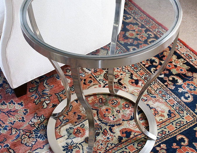Miramont Round Metal Side Table