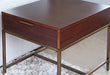 ET416 Mitchell Gold Reeve Drawer Side Table