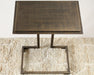 ET420 Etched Brass Side Table