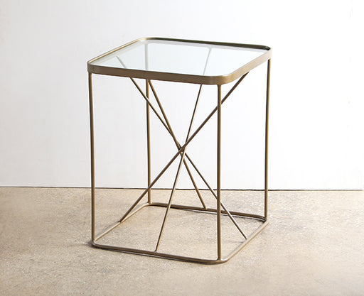 ET422 Hourglass End Table
