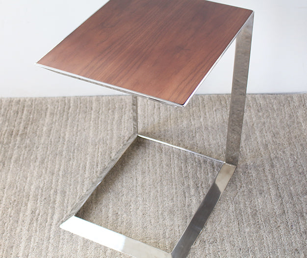 Horseshoe Tall End Table