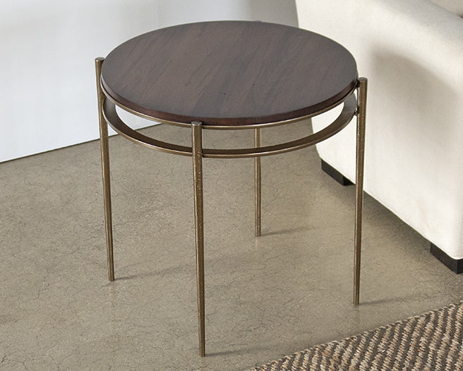 ET459 Camden Round End Table with Maple Top