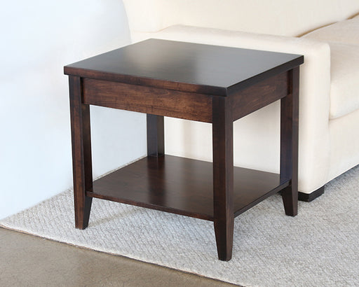 ET465 Crawford End Table with Shelf 