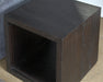 ET471 - Tobacco Stained Reclaimed Wood Cube End Table