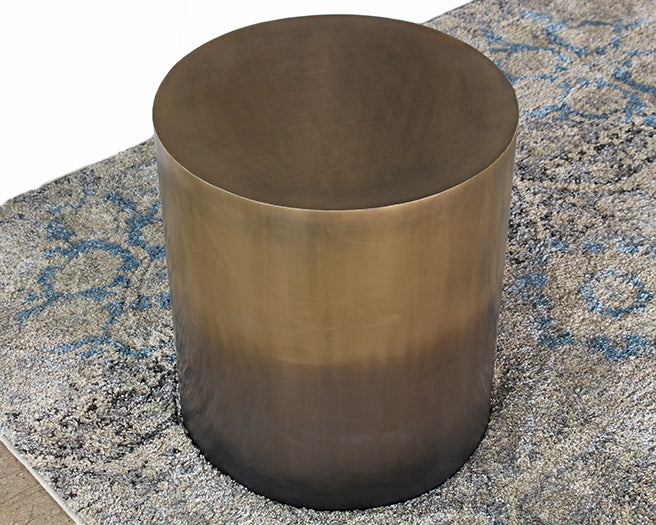 ET483 - Antique Brass Ombre End Table