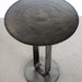 ET487 - Curved Open Aged Bronze End Table