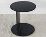 ET490 - Flat Iron End Table With Textured Edges