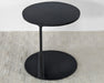 ET490 - Flat Iron End Table With Textured Edges
