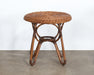 ET503 - Natural Rattan Woven Over Rattan End Table