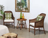 ET503 - Natural Rattan Woven Over Rattan End Table