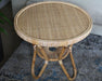 ET504 - Rattan End Table WWoven Cane Top