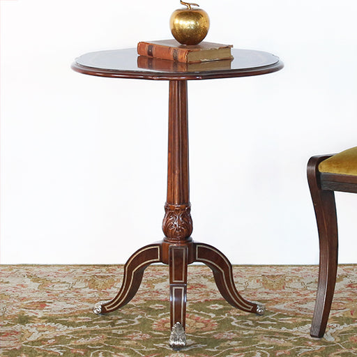 ET506 - Louis XV Walnut And Mahogany Accent Table