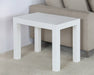 ET513 - White Parsons End Table