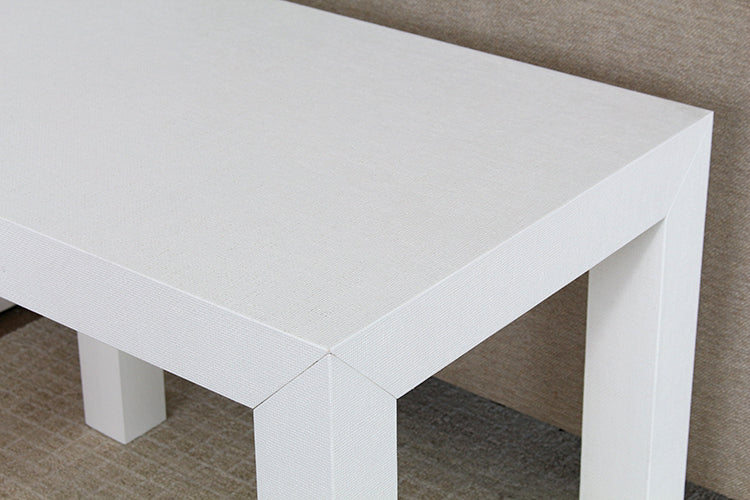 ET513 - White Parsons End Table