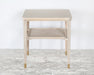 ET514 - Bleached Cerused Oak End Table Or Nightstand