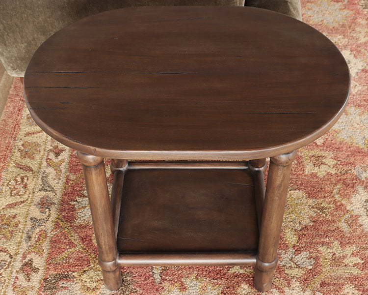 Antique European Country Style End Table