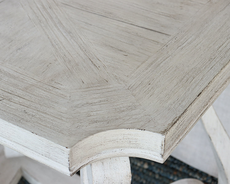 Scrolled Leg French Provincial Style End Table