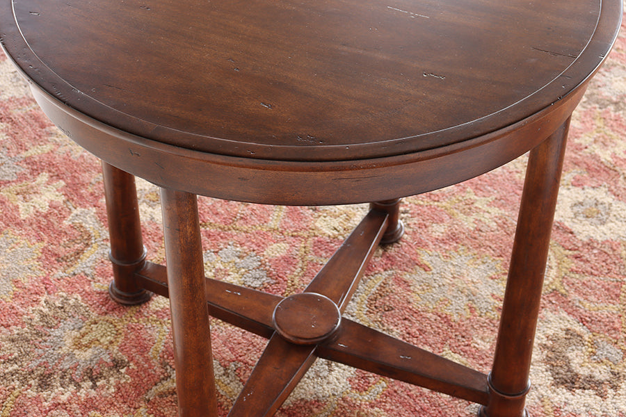 Four Column Entry Table with Stretcher Base