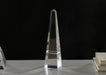 FIG223 10-Inch Crystal Groove Base Obelisk
