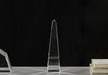 FIG223 10-Inch Crystal Groove Base Obelisk