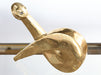 FIG327 Brass Snake Figurine 