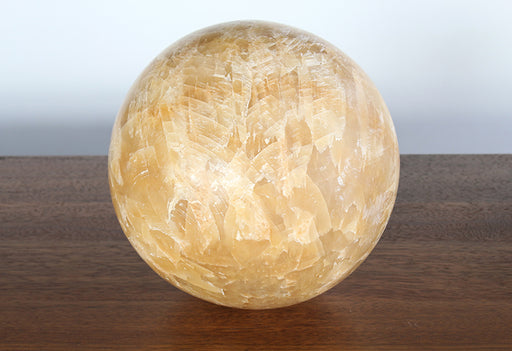 FIG329 White Marble Sphere