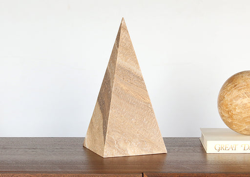 FIG330 White Marble Pyramid