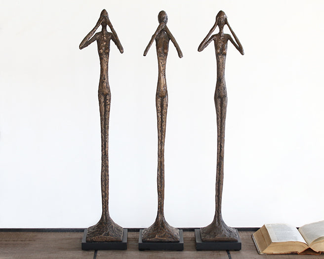 FIG339 See No Evil Sculpture