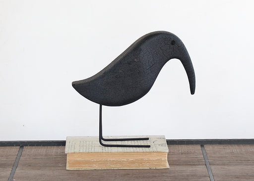 FIG355 Black Bird Figurine