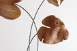 FIG362 Carved 3-Leaf Sculpture