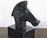 FIG373 - Bronze Horse Head Statue