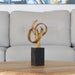 FIG374 - Gold Ribbon Statue