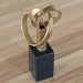 FIG374 - Gold Ribbon Statue