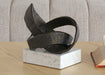 FIG376 - Bronze Abstract Infinity Statue