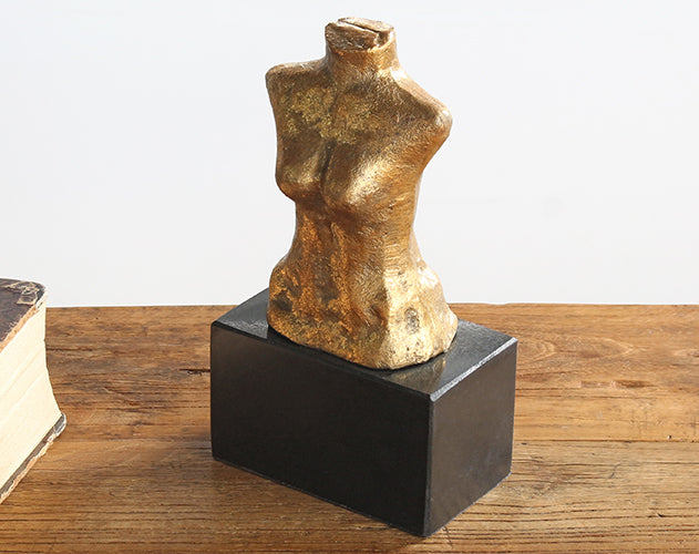 FIG377 - Gold Abstract Bust 