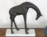FIG380 - Bronze Slouching Giraffe