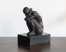 FIG384 - Crouching Bronze Figure 