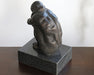 FIG384 - Crouching Bronze Figure 