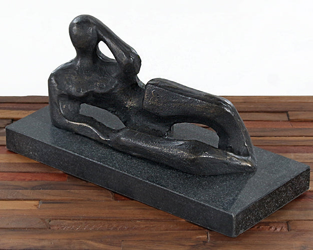FIG388 - Reclined Bronze Figure --Cleared Art