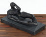 FIG388 - Reclined Bronze Figure --Cleared Art