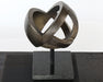 FIG420 - Small Antique Brass Ball Sculpture 