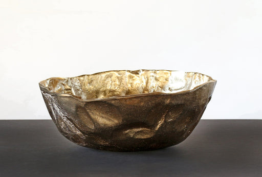FIG431 - Crinkle Gold Bowl
