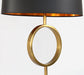 FL108 - Logan Floor Lamp with Black Shade 